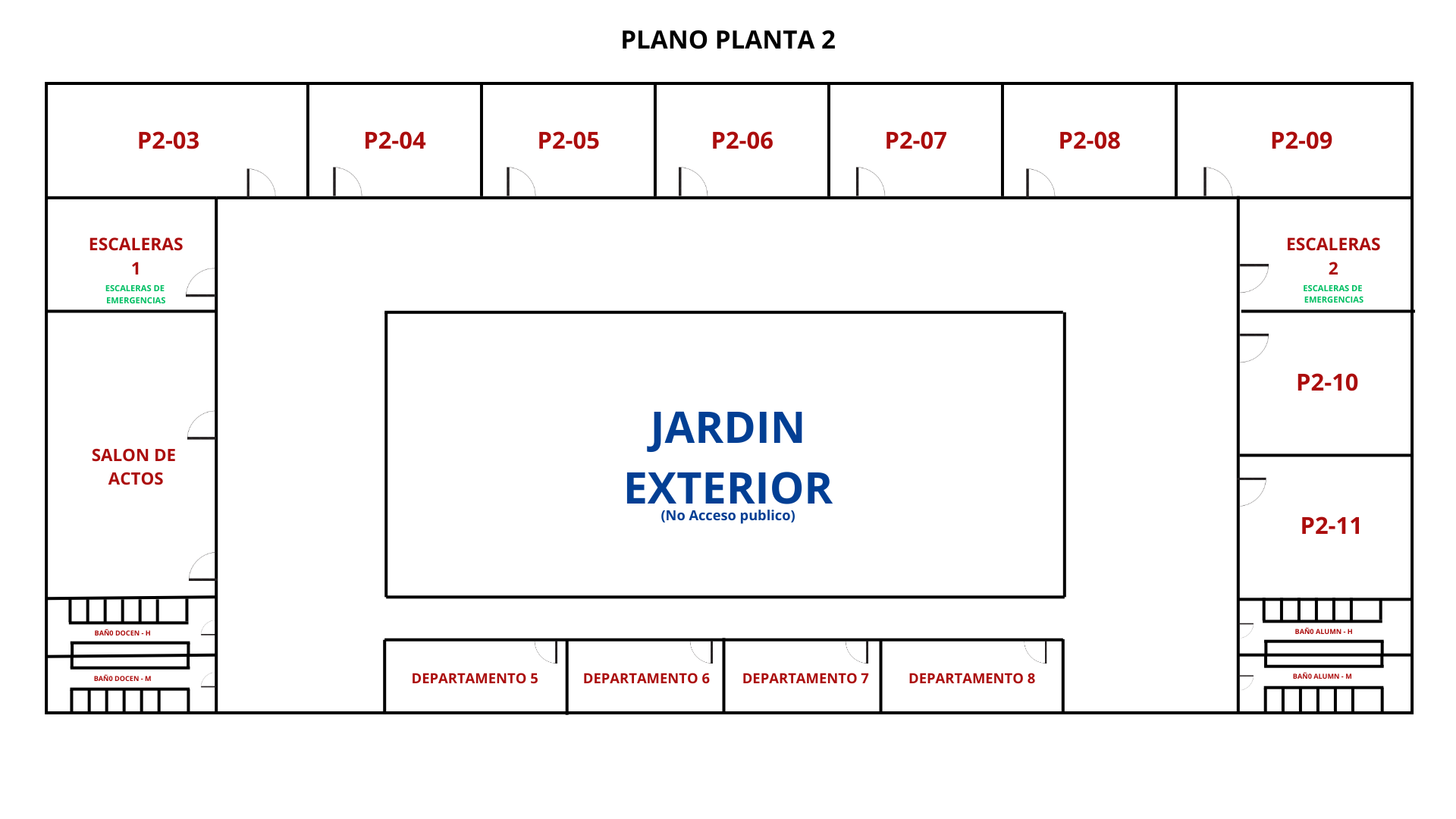 Plano Segunda Planta